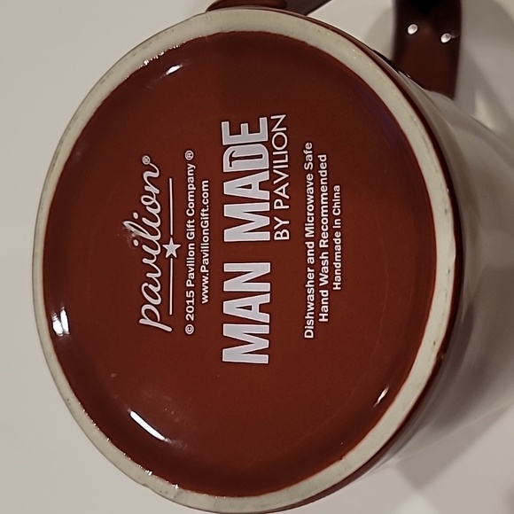 Pavillion Gifts Best Dad Ever Man Made Ceramic Coffee Mug Brown - Picture 4 of 7